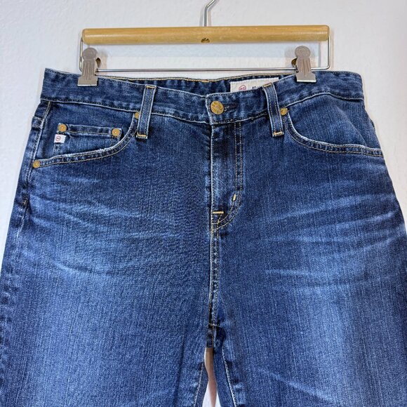 AG Adriano Goldschmied Ex Boyfriend Jeans Slouchy Slim Blue Size 28 - Picture 4 of 12